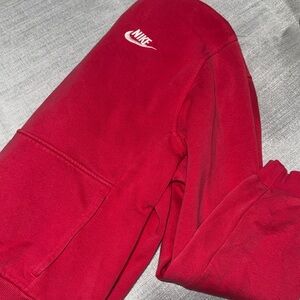 Pink Nike Crimson Pullover Hoodie